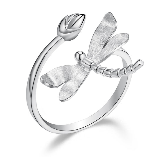 925 Sterling Silber Ring Libelle